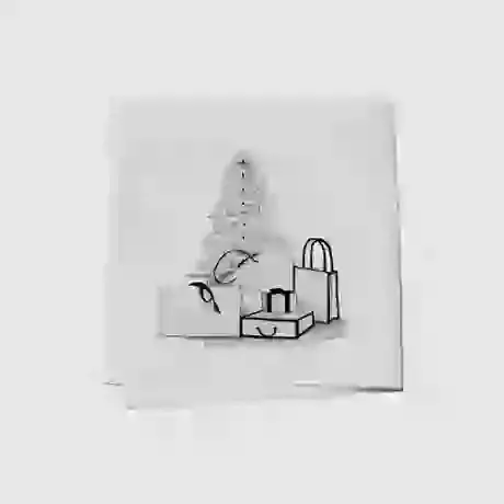 HOLIDAY COCKTAIL NAPKINS (SET of 4)